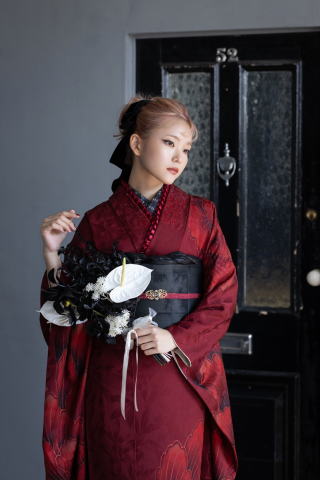 北海道内対応 赤振袖 札幌成人式レンタル